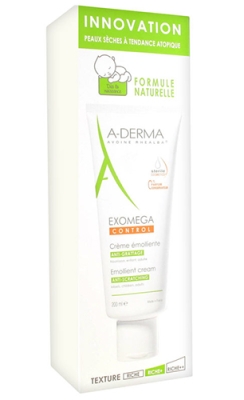 A-Derma Exomega Control emollient cream 200 ml. / А-Дерма Екзомега контрол емолиентен крем 200 мл.