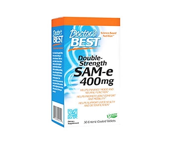 Doctor's Best Double strenght SAM - E 400 mg. 30 capsules / Доктор'с Бест САМ - Е 400 мг. 30 таблетки