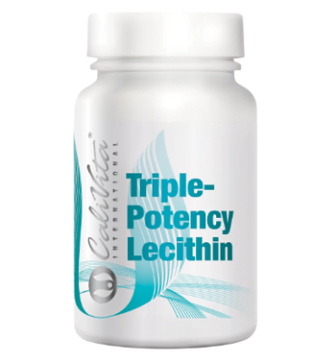 Calivita Triple - Potency Lecithin 100 capsules / Каливита Соев Лецитин Троен 100 броя капсули