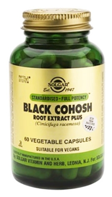 Solgar Black Cohosh Root Extract 60 capsules / Солгар Черен кохош екстракт 60 капсули