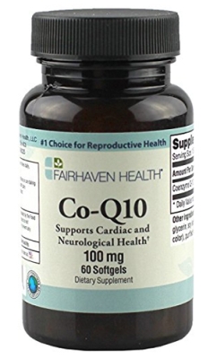 Co - Q10 100 mg 60 capsules Fairhaven Health / Коензим Q10 100 мг. 60 капсули Fairhaven Health