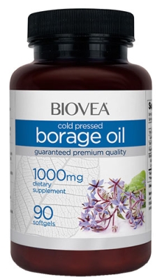 Biovea Borage oil 1000 mg 90 capsules / Биовеа Масло от пореч 1000 мг. 90 капсули