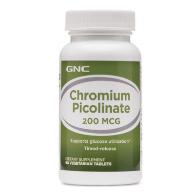 Chromium Picolinate 200 mcg 90 tablets GNC / Хром пиколинат 200 мкг. 90 таблетки GNC