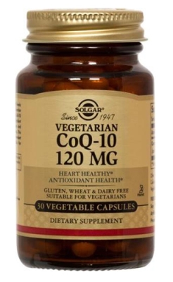 Co Q10 120 mg 30 capsules Solgar / Коензим Q10 120 мг. 30 капсули Солгар
