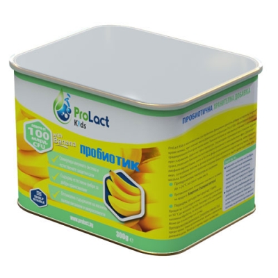 ProLact Kids with Banana 300 g / ПроЛакт Кидс банан 300 гр.