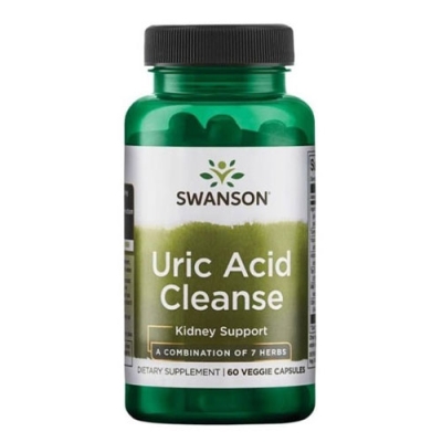 Swanson Uric Acid Cleanse 60 capsules / Суонсън Прочистване на пикочната киселина 60 капсули
