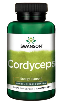 Swanson Cordyceps 600 mg 120 capsules / Суонсън Кордицепс 600 мг 120 капсули