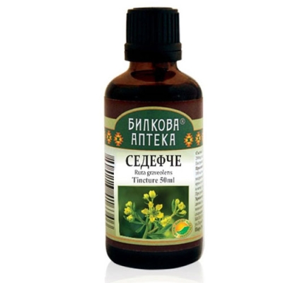 Bioherba Ruta Graveolens tincture 50 ml / Тинктура Седефче 50 мл. Билкова Аптека