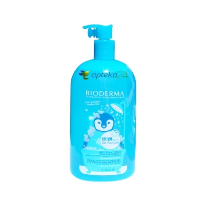 Bioderma ABCDerm Moussant 1 L / Биодерма АВСДерм Измиващ душ-гел пяна за бебета и малки деца 1 л.