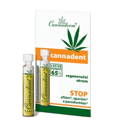 Cannaderm Cannadent serum for aphthaes and herpes 10 doses 1.5 ml / Канадерм Канадент серум за афти и херпеси 10 дози по 1,5 мл.