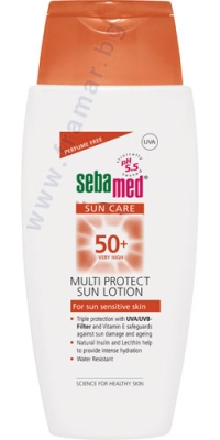 СЕБА МЕД СЛЪНЦЕЗАЩИТЕН ЛОСИОН БЕЗ ПАРФЮМ SPF 50+ 150 мл