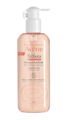 Avene Trixera Nutri-fluid cleanser 400 ml. / Авен Триксера Нутрифлуид гел 400 мл.