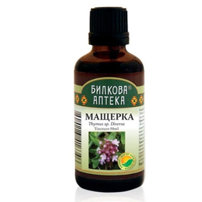 Bioherba Thymus sp. Diversa tincture 50 ml / Тинктура Мащерка 50 мл. Билкова Аптека