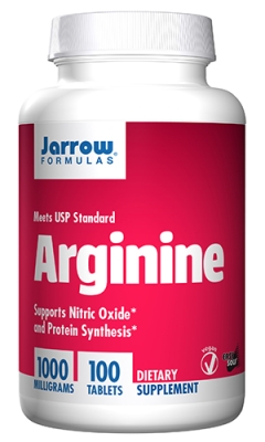 Jarrow Formulas Arginine 1000 mg 100 tablets / Джароу Формулас Аргинин 1000 мг. 100 таблетки
