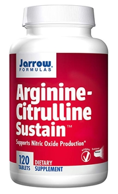 Jarrow Formulas Arginine citrulline sustain 120 tablets / Джароу Формулас Аргинин + Цитрулин Систейн 120 таблетки
