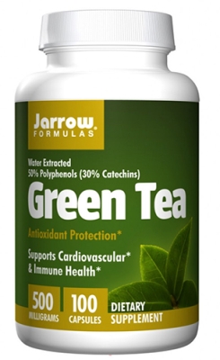 Jarrow Formulas Green tea 500 mg 100 capsules / Джароу Формулас Зелен чай 500 мг 100 капсули