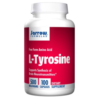 Jarrow Formulas L-tyrosine 500 mg 100 capsules / Джароу Формулас L-тирозин 500 мг. 100 капсули