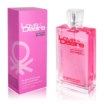 Love & Desire Parfume with pheromones for women 100 ml / Лов Дизайър Парфюм с феромони за жени 100 мл.