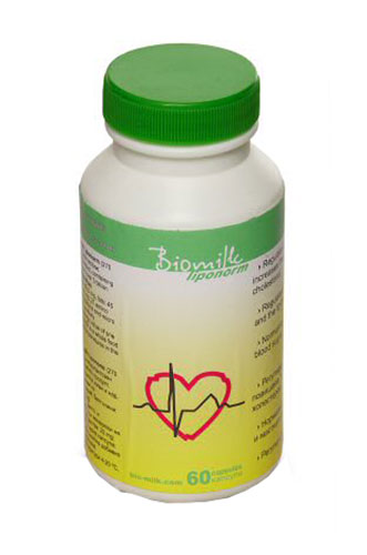 Biomilk Liponorm 60 capsules / Биомилк Липонорм 60 капсули | Apteka24.bg