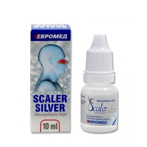 Scaler Molecular Silver Water nasal drops 10 ml / Скалер Молекулна ...