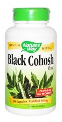 Black Cohosh Root 540 mg. 100