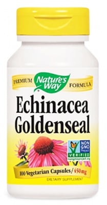 Echinacea Root Complex 450 mg. 100 capsules Nature's Way / Ехинацея Комплекс Корен 450 мг. 100 броя капсули Nature's Way