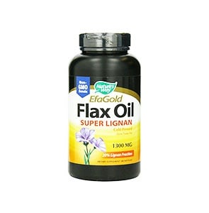 Flax oil super lignan 1300 mg.