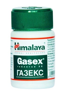 Gasex 50 tablets / Газекс 50 т