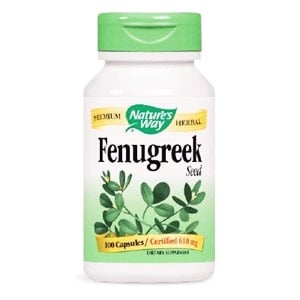 Fenugreek 610 mg. 100 capsules