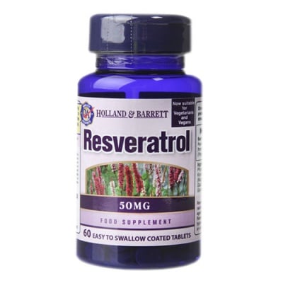 Resveratrol 50 mg 60 tablets H