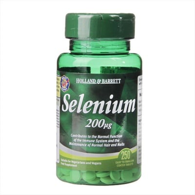 Selenium 200 mcg 100 tablets H