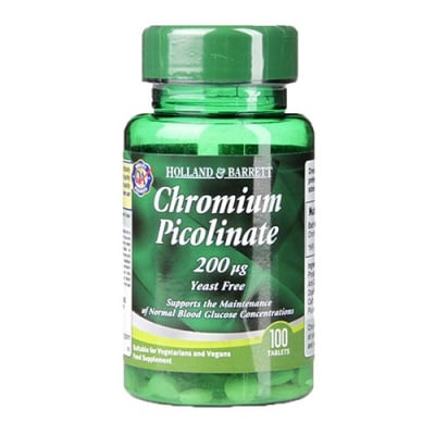 Chromium picolinate 200 mcg 10