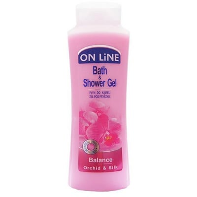 Online bath and shower gel wit