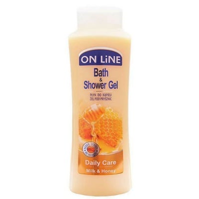 Online bath and shower gel wit