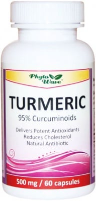 Turmeric 500 mg. 60 capsules P