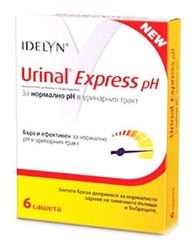 Urinal Express ph sachetes 6 W