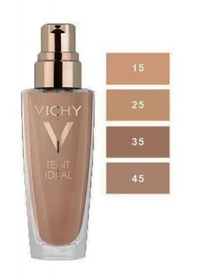 Vichy Teint Ideal Foundation Fluid 15 Ivory  30 ml / Виши фон дьо тен - Флуид Идеал Номер 15 цвят слонова кост 30 мл