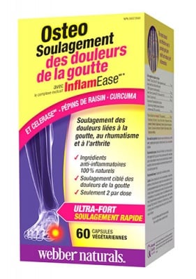 Osteo gout pain relief 60 caps