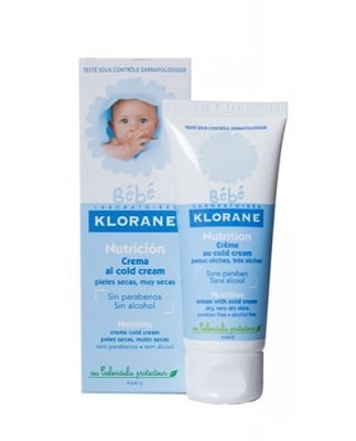 Klorane bebe nutrition cream w