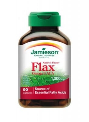 Jamieson Flax 1000 mg 90 capsu