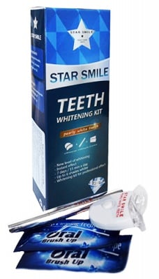 Star smile teeth whitening kit
