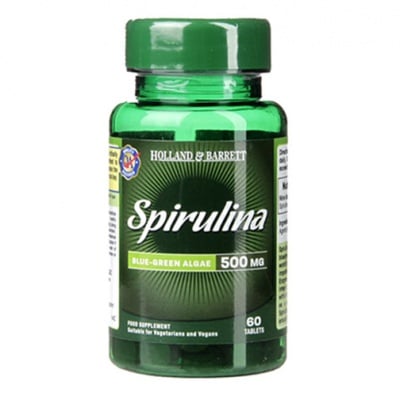 Spirulina 500 mg 60 tablets Ho