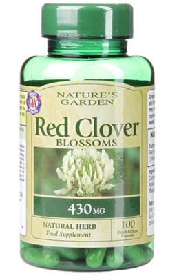 Red clover 430 mg 100 capsules