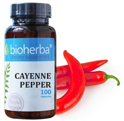Bioherba cayenne pepper 100 ca