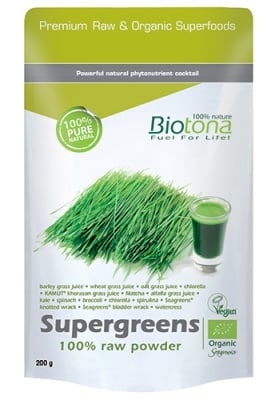 Biotona bio supergreens 200 g