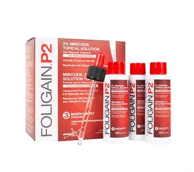 Foligain P2 minoxidil for wome