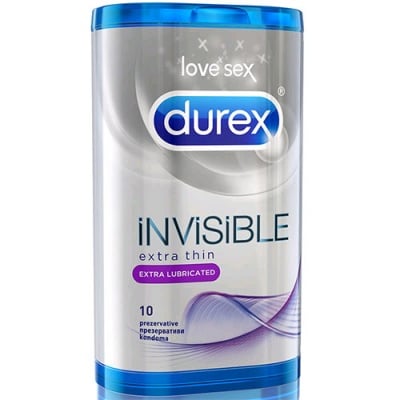 Durex invisible extra lubricar