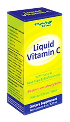 Liquid Vitamin C syrup 120 ml.
