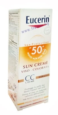ЕУЦЕРИН SPF 50 ТОНИРАН КРЕМ ЗА ЛИЦЕ 50 мл