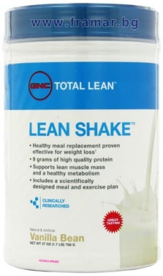 ТОТАЛ ЛИЙН ШЕЙК С ВКУС НА ВАНИЛИЯ прах 768 гр. GNC